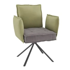 Homary modern upholstered velvet accent chair